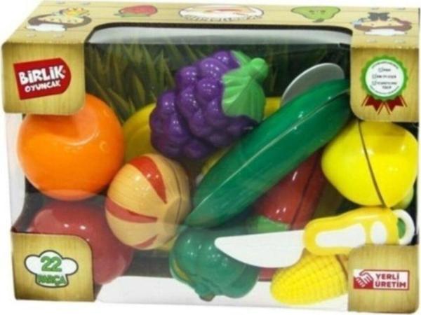 Toprockstore Meyve Ve Sebze Kesme Seti 22 Parça - Image 1