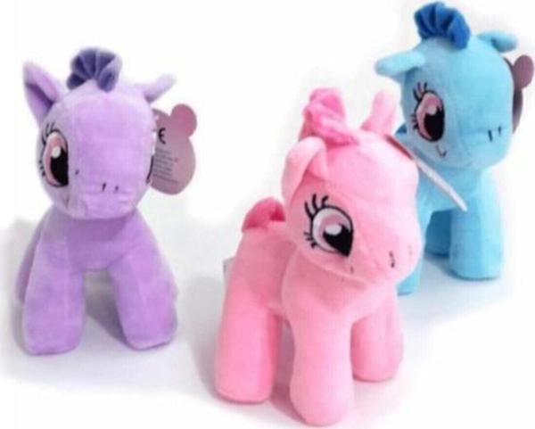 Toprockstore Pembe Peluş Pony Unicorn Uyku Arkadaşı - Image 1