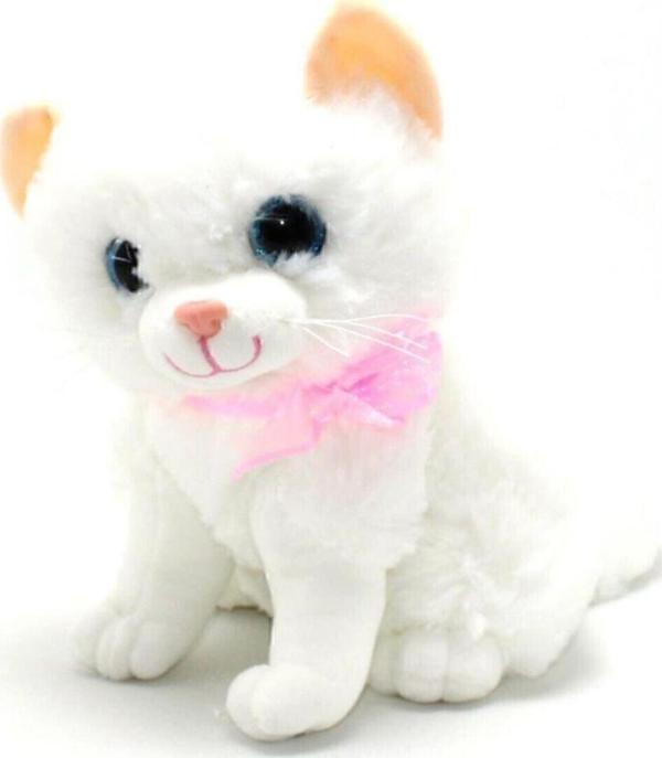 Toprockstore Miyavlayan Sesli Kedi Peluş 30 Cm - Image 1