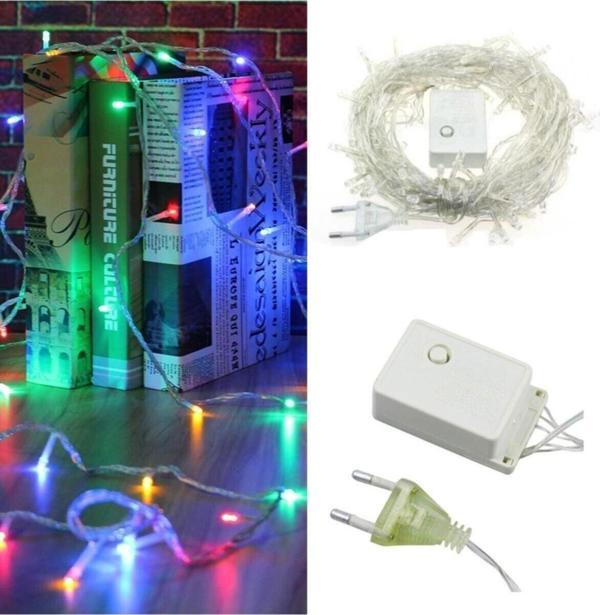 Toprockstore Renkli Dekor Lambası 10 Metre 100 Led - Image 1