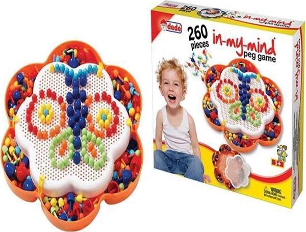 Toprockstore Mozaik Çivi Oyunu Lego Seti In My Mind 260 Parça - Image 1