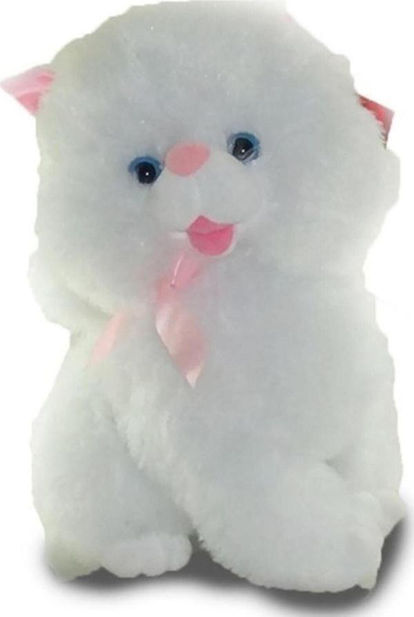 Toprockstore Sevimli Kokoş Peluş Kedi Eğitici Uyku Arkadaşı Oyuncak - Image 1