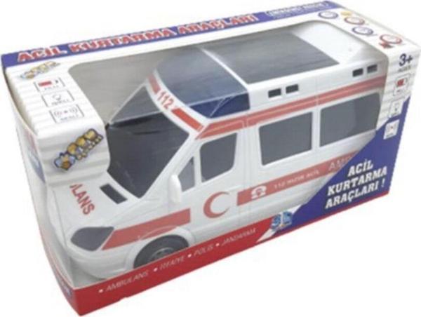 Toprockstore Sesli Işıklı Ambulans - Image 1