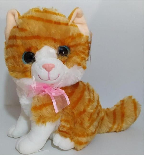 Toprockstore Sesli Kedi Miyavlayan Peluş 30 Cm - Image 1
