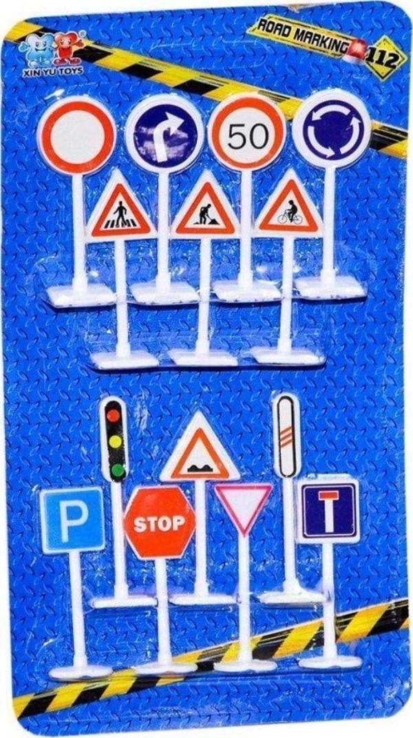 Toprockstore Oyuncak Trafik Işaretleri 14 Parça - Image 1