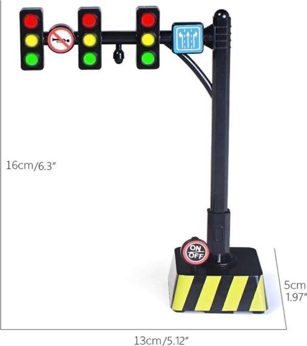Toprockstore Oyuncak Trafik Lambası Sesli Işıklı - Image 1