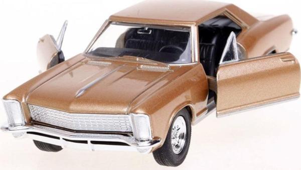 Welly 1:36 1965 Buick Riviera Ölçek -Altın - Image 1