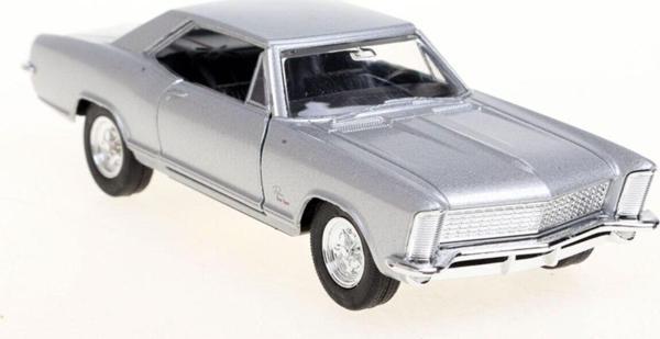 Welly 1:36 1965 Buick Riviera Ölçek -Gümüş - Image 1