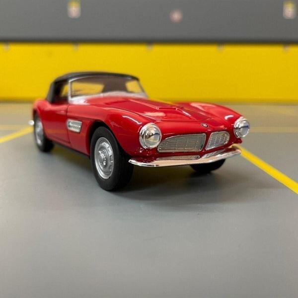 Welly Bmw 507 1956 1/36 Ölçek Diecast Metal Model Araba Çek Bırak Araba Oyuncak Araba - Image 1