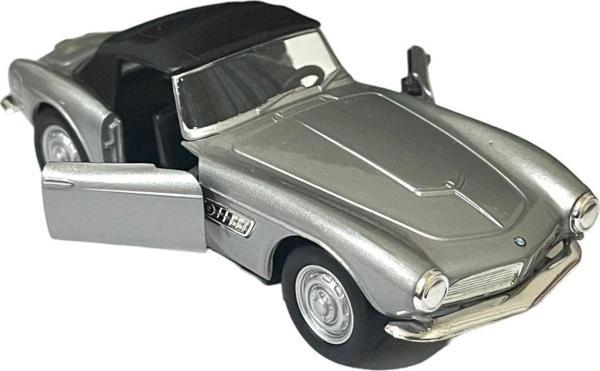 Welly Bmw 507 Model Araba 1956 Model 1/36 Ölçek Gri 12 Cm - Image 1