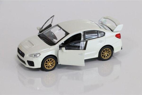 Welly Lisanslı Subaru Wrz Stı Çek Bırak Model Metal Araba (1:34) (Renk Belirtiniz) - Image 1