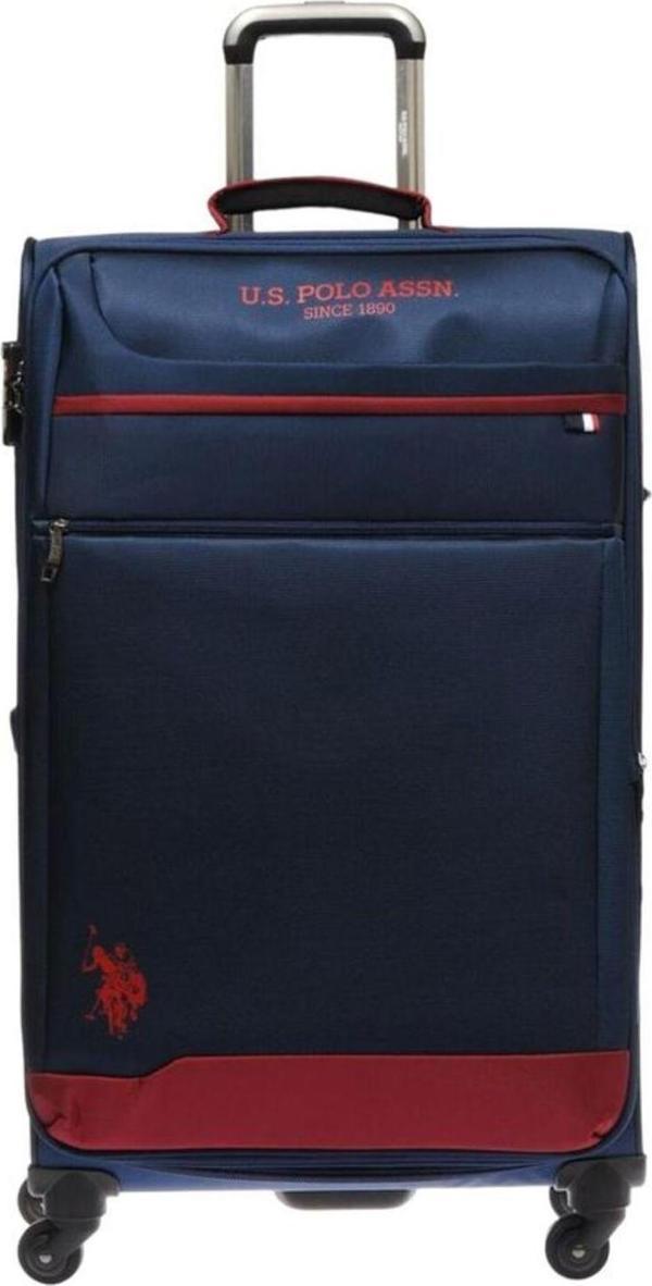 U.S. Polo Assn. PLVLZ9103A Kumaş Valiz Büyük Boy Lacivert - Image 1