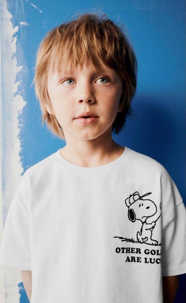 The Champ Clothing Other Golfers Are Lucky Yazılı Sboppy Tasarım Baskılı Beyaz Çocuk T-Shirt - Image 1