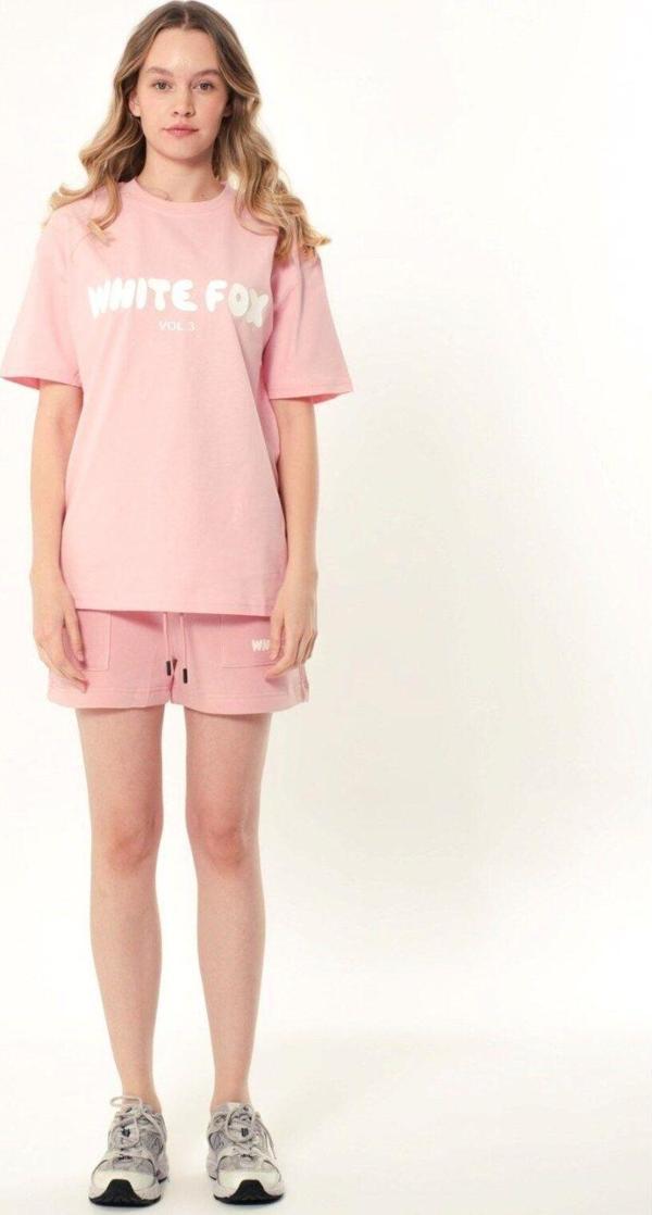 The Champ Clothing Kadın %100 Pamuk Şort  Yüksek Rubber Baskı Rahat Ve Şık Tasarım - Image 1