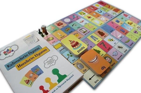 Edukids Kelimelerin Oyunu Hecelerin Uyumu Eğitici Oyun - Image 1