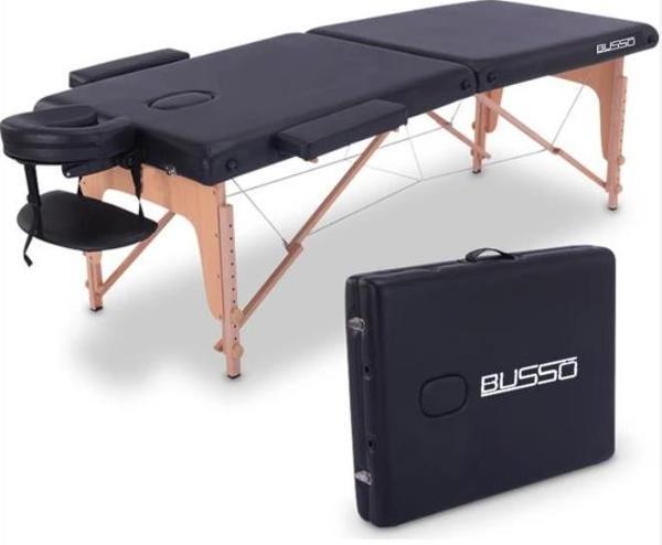 MSGTABLE BUSSO MASAJ MASASI SİYAH - Image 1