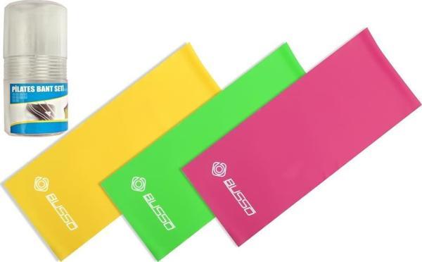 Busso BNT65 Pilates Bandı 3'lü 150 cm - Image 1