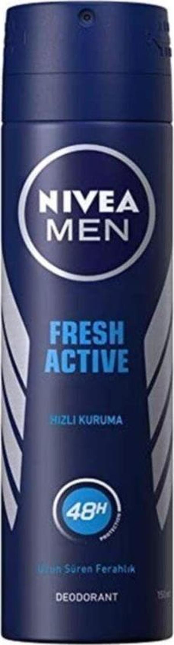 Nıvea Fresh Sprey Deodorant 150 Ml Erkek 4005900155962 - Image 1