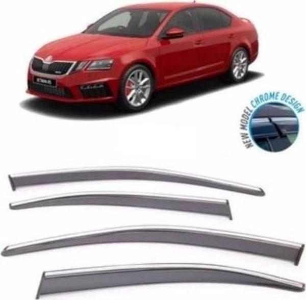 Skoda Octavia Kromlu Cam Rüzgarlığı 2013-2019 arası Sunplex - Image 1