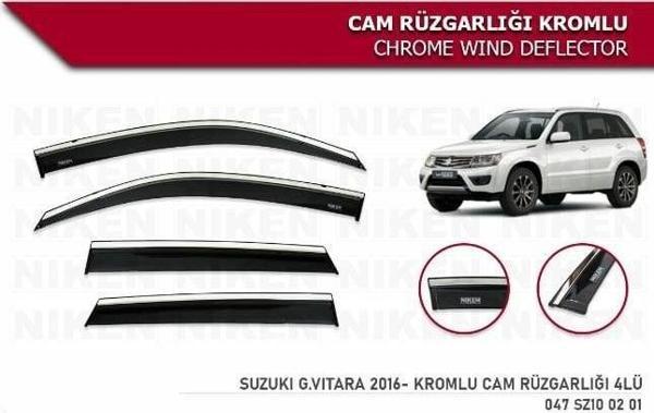 Suzuki Vitara Kromlu Cam Rüzgarlığı Niken 2016+ sonrası modeller - Image 1
