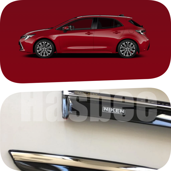 Toyota Corolla hb Kromlu Cam Rüzgarlığı Niken 2019+ - Image 1
