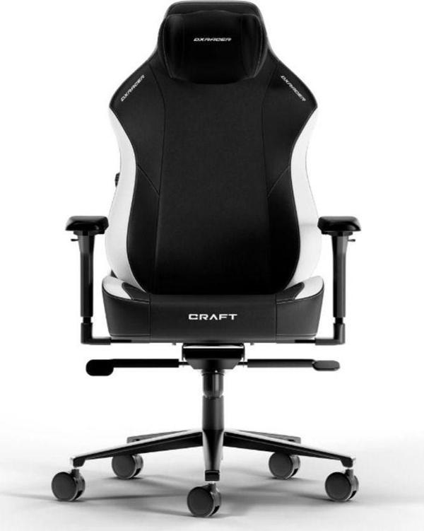 DXracer Craft XL Serisi Oyuncu Koltuğu Siyah - Beyaz  - Image 1