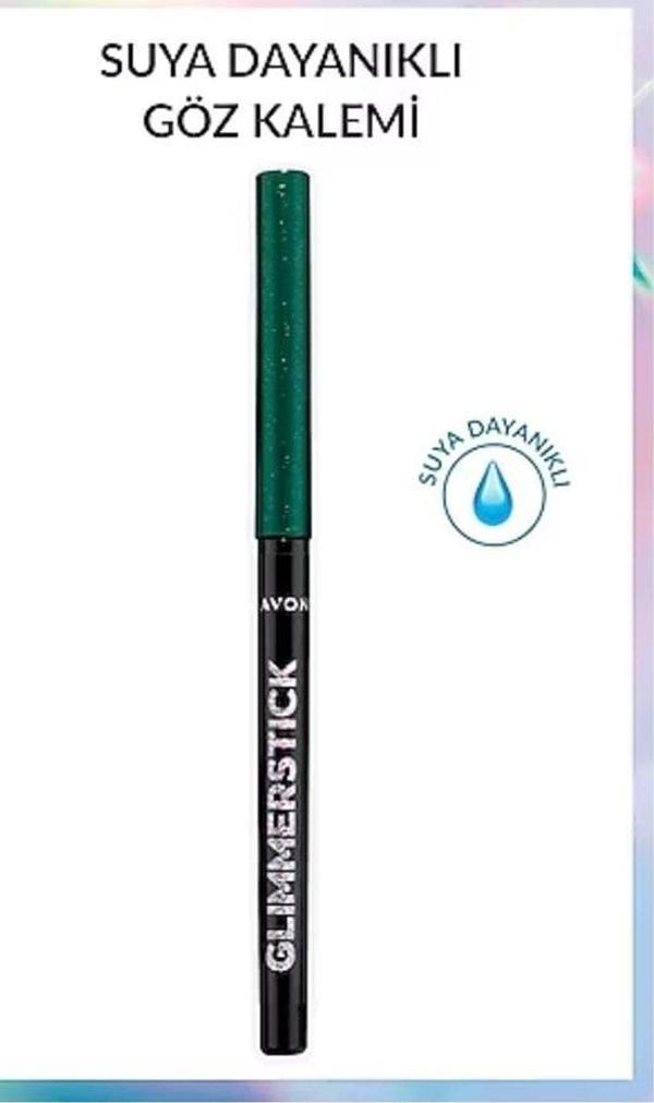 GÖZ KALEMİ AvonGlimmerstick Asansörlü Göz Kalemi Pırıltılı - Emerald Glow  - Image 1