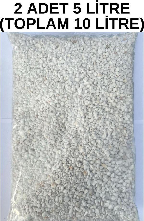 Aymen Çiçekçilik 2 Adet 5 Lt Tarım Perliti Köklendirici Perlit -  5 Litre Drenaj  Düzenleyici Premium Kalite - Image 1