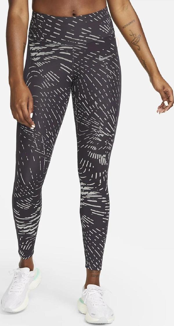 Nike Fast Dri Fit Running Reflective Reflektörlü Toparlayıcı Siyah Tayt - Image 1