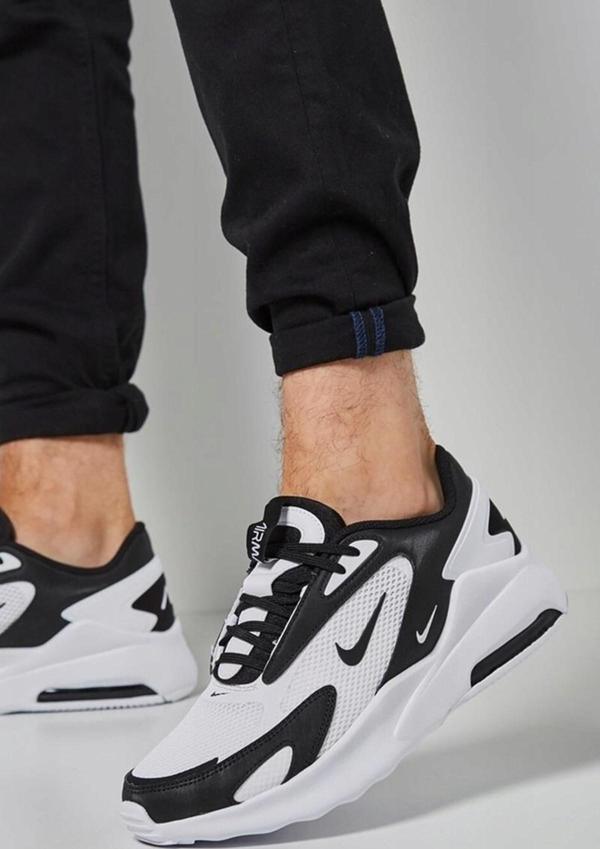Nike Air Max Bolt Unisex Sneaker White Günlük Spor Ayakkabı Beyaz Siyah - Image 1