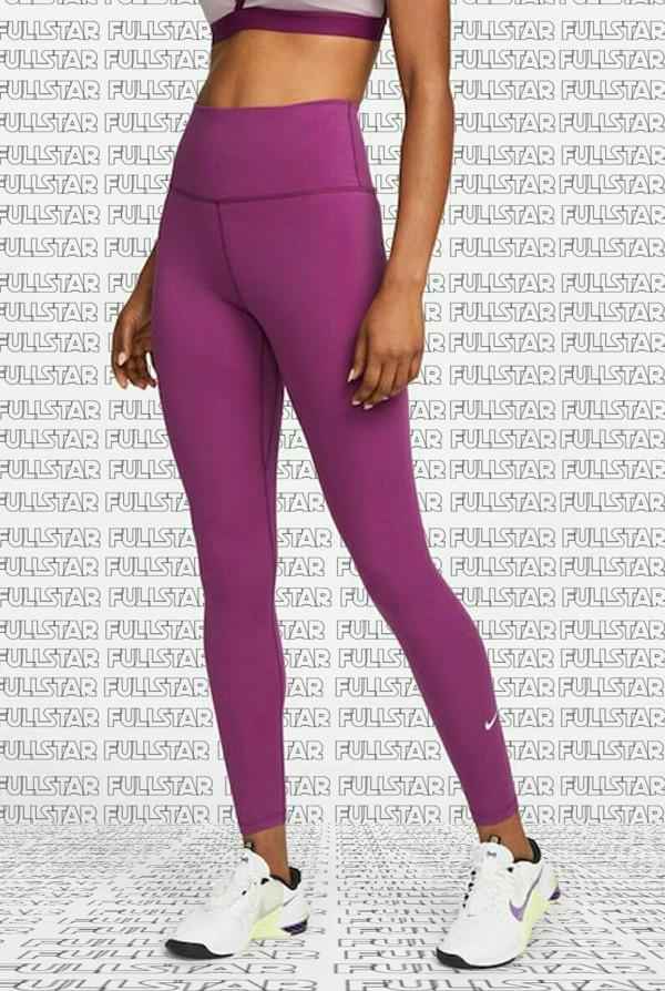 Nike One High Rise Leggings Full Length 2 Cepli Yüksek Belli Toparlayıcı Tayt - Image 1
