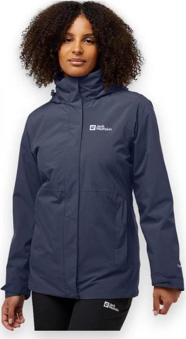 Jack Wolfskin A60333-1388 Rotwand 3IN1 W Kadın Oudoor Mont - Image 1