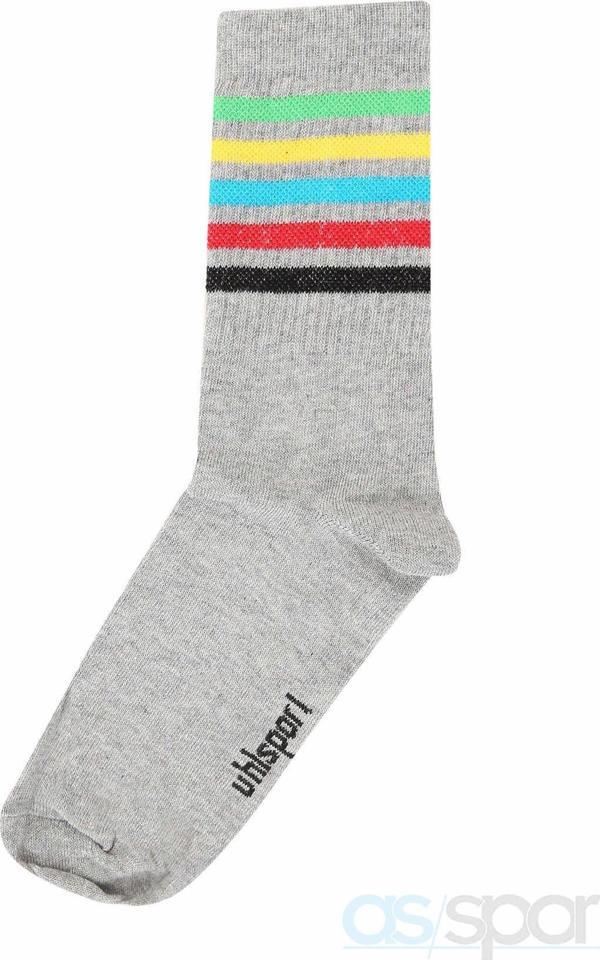 Uhlsport 8201001-20.040 5 Bantlı Unisex Çorap - Image 1