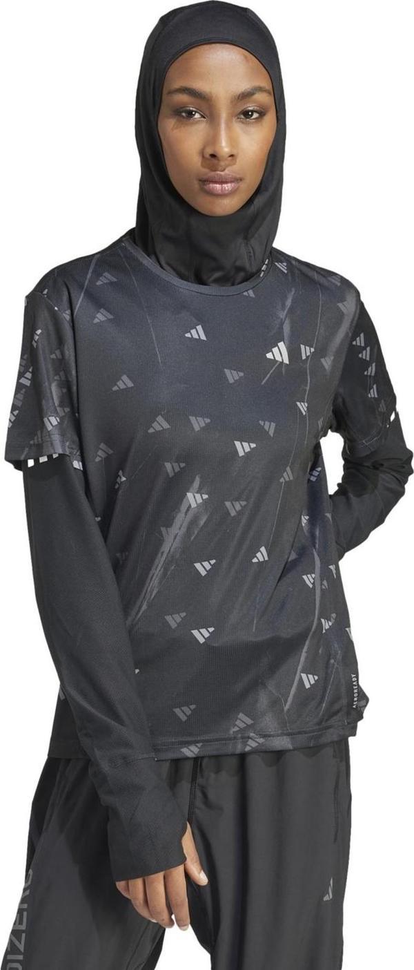 Adidas IL7222 Run It Bl Tee Kadın Tişört - Image 1