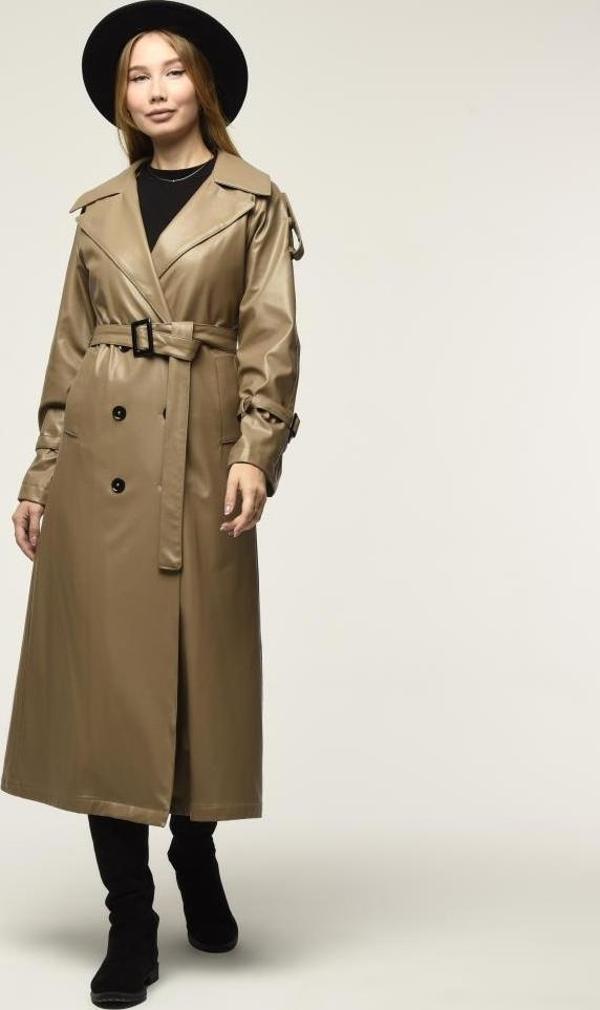 Deri Kadın Trençkot - Image 1