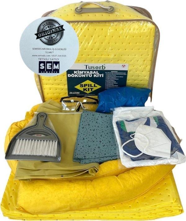 Tusorb Kimyasal Döküntü Dökülme Temizleme Kiti 20 Litre - Image 1