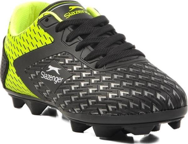 Slazenger Cycle G Krampon Siyah-Yeşil Çocuk Krampon - Image 1