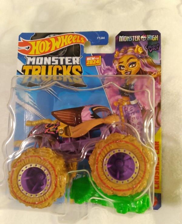 Hot Wheels Monster Trucks 1:64 Arabalar Monster High FYJ44-HTM73 - Image 1