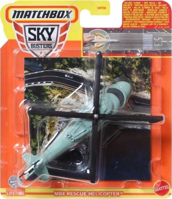 HHT34 Matchbox Skybusters Mbx Rescue Helıcopter  HVM50 - Image 1
