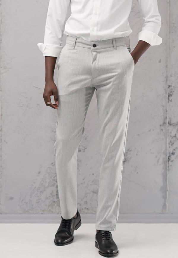 Slimfit Pamuklu Likralı Esnek Mevsimlik Kumaş Pantolon  - Image 1