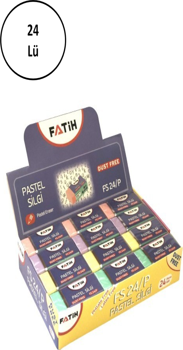 Fatih Silgi Pastel FS24 24'lü - Image 1