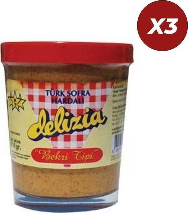 Delizia Bekri Tipi Hardal 150 Gr 3 Adet - Image 1