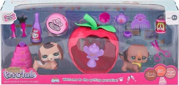 KZL-CL2104 1-2  Elmalı Pet Star Pasta Aksesuarlı -Kızılkaya Oyuncak - Image 1