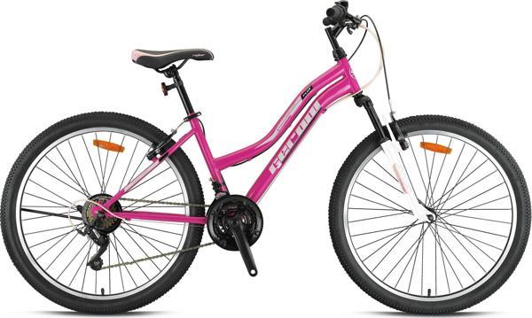 SWAN LADY PLUS - 20  - MTB -11'- 21 Vites - V.B - Pembe-Siyah/Ekru - Image 1