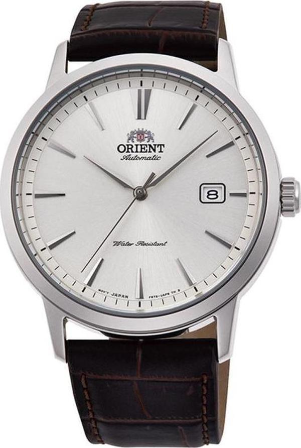 Orient RA-AC0F07S30B Quartz Deri Kahverengi Kristal Mineral 42 mm Erkek Kol Saati - Image 1