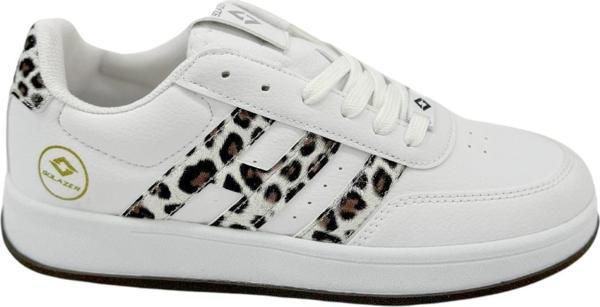 Kadın Bej Ortopedik Taban Cilt Sneaker 037 - Image 1