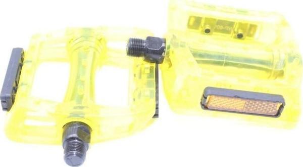 Neco Wp601 Geniş Mtb Bmx Platform Pedal 110 X 100 Mm 415 Gram Transparan Sarı - Image 1