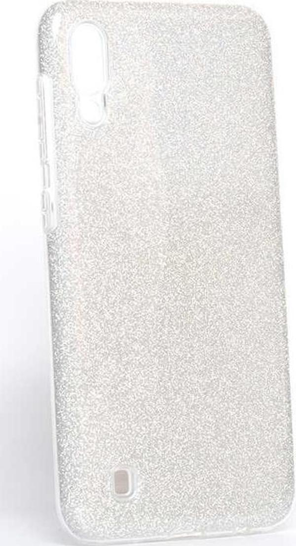 Galaxy M10 Kılıf Zore Shining Simli Silikon Kılıf - Image 1