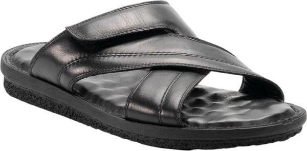 Forelli 49108-G Talu Siyah Erkek Günlük Terlik - Image 1