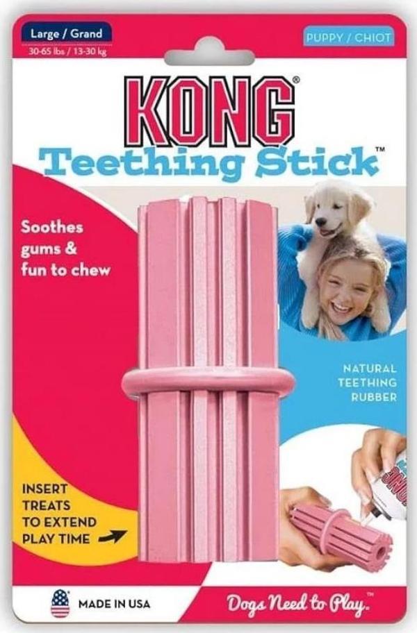 KONG Puppy Teething Stick Yavru Köpek Oyuncağı Small - Image 1